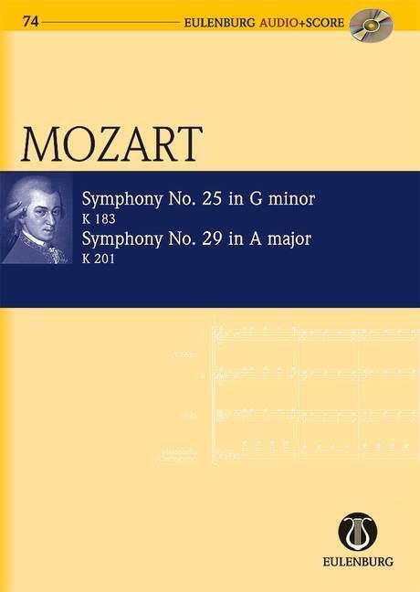 Cover: 9783795765699 | Sinfonie Nr. 25 g-Moll, Sinfonie Nr. 29 A-Dur | Mozart | Broschüre