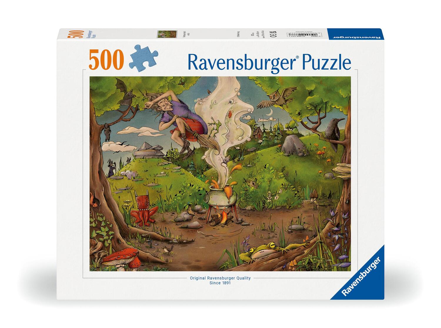 Cover: 4005555007777 | Ravensburger Puzzle 12000777 - Bei der Waldhexe - 500 Teile Puzzle...