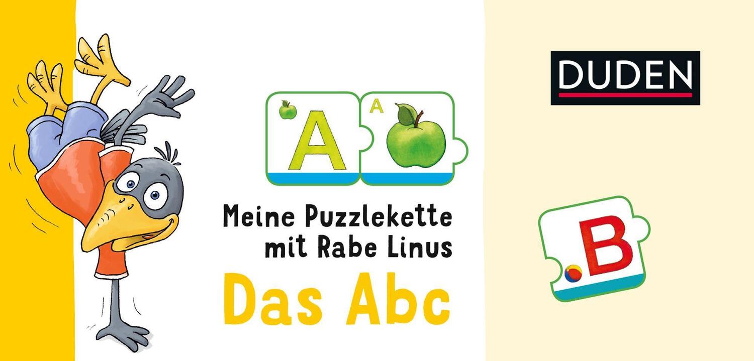 Cover: 9783411727858 | Meine Puzzlekette mit Rabe Linus - Das Abc | Dorothee Raab | Spiel