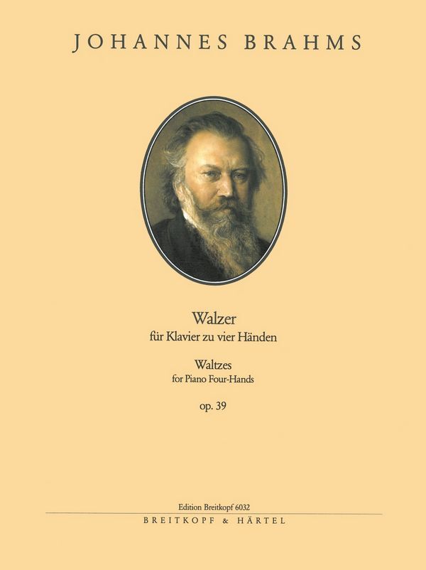 Cover: 9790004165713 | Walzer Op.39 | Johannes Brahms | Breitkopf Urtext Edition | Buch