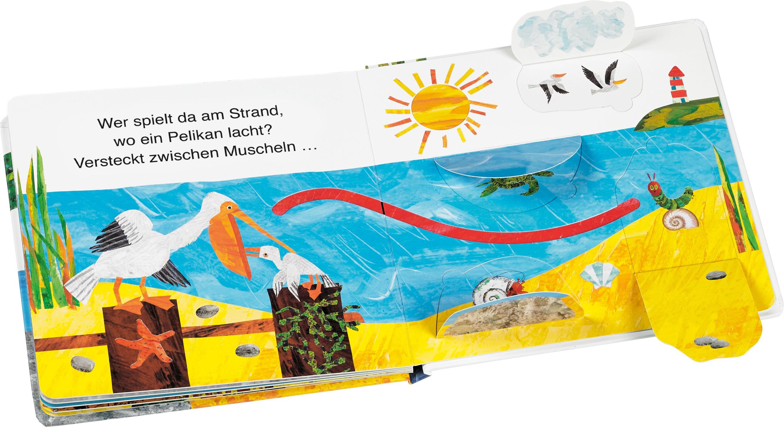 Bild: 9783836961967 | Die kleine Raupe Nimmersatt - Wer versteckt sich im Meer? | Eric Carle