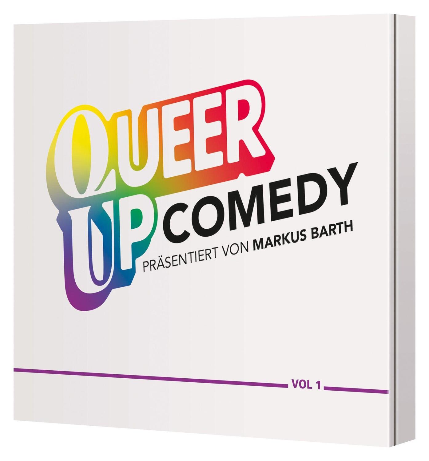 Bild: 9783837167139 | Queer Up Comedy | Präsentiert von Markus Barth - WortArt | Audio-CD