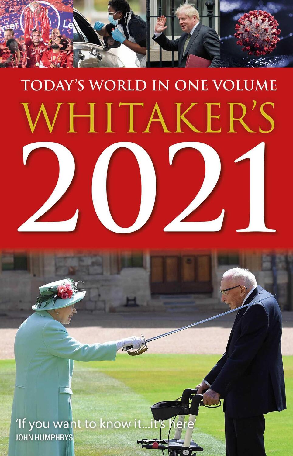 Cover: 9781781089781 | Whitaker's 2021 | Today's World In One Volume | Whitaker's Almanack
