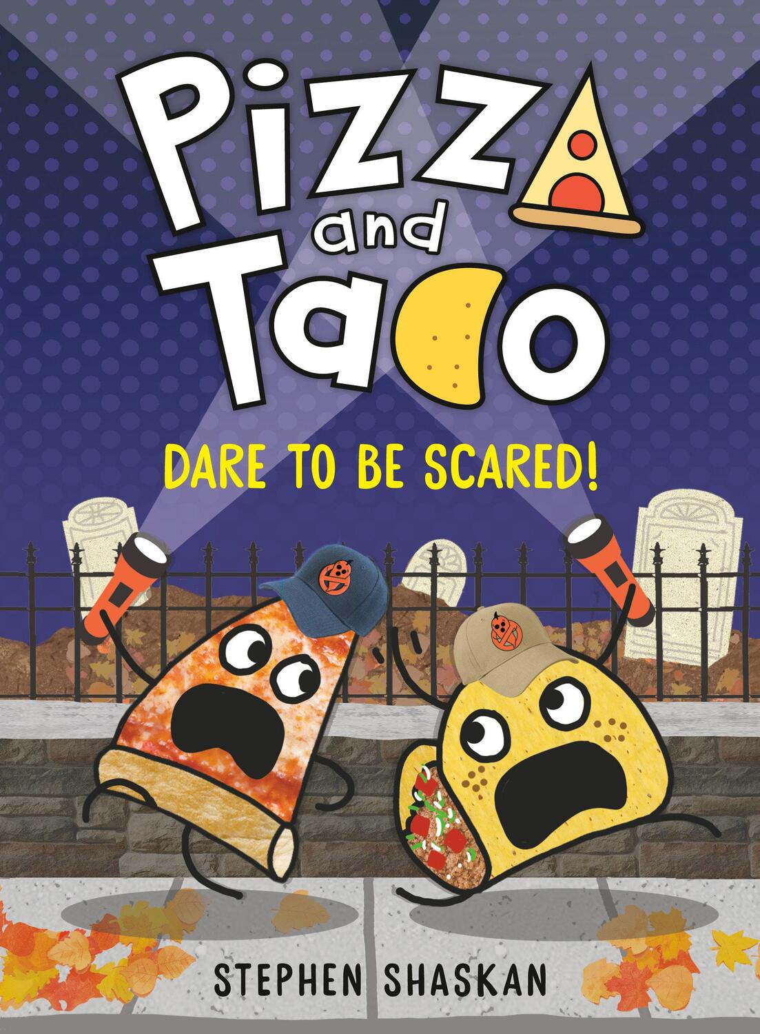 Cover: 9780593481288 | Pizza and Taco: Dare to Be Scared! | (A Graphic Novel) | Shaskan