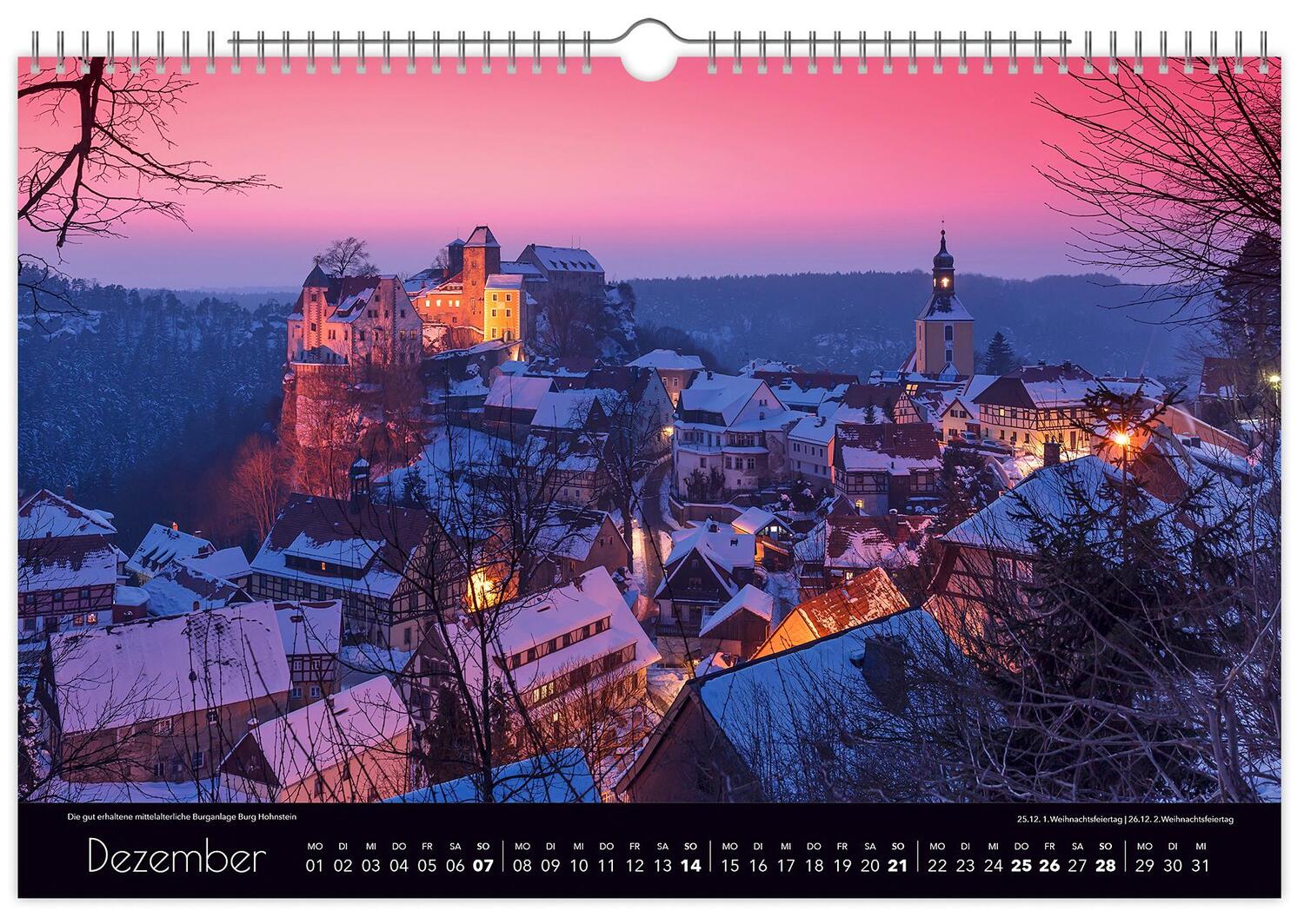 Bild: 9783910680470 | Kalender Faszinierende Sächsische Schweiz 2025 | Peter Schubert | 2025