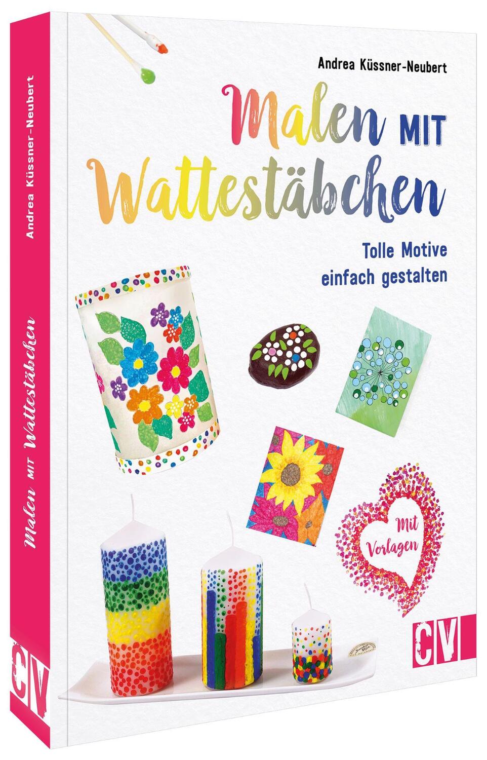 Cover: 9783838838076 | Malen mit Wattestäbchen | Tolle Motive einfach gestalten | Taschenbuch