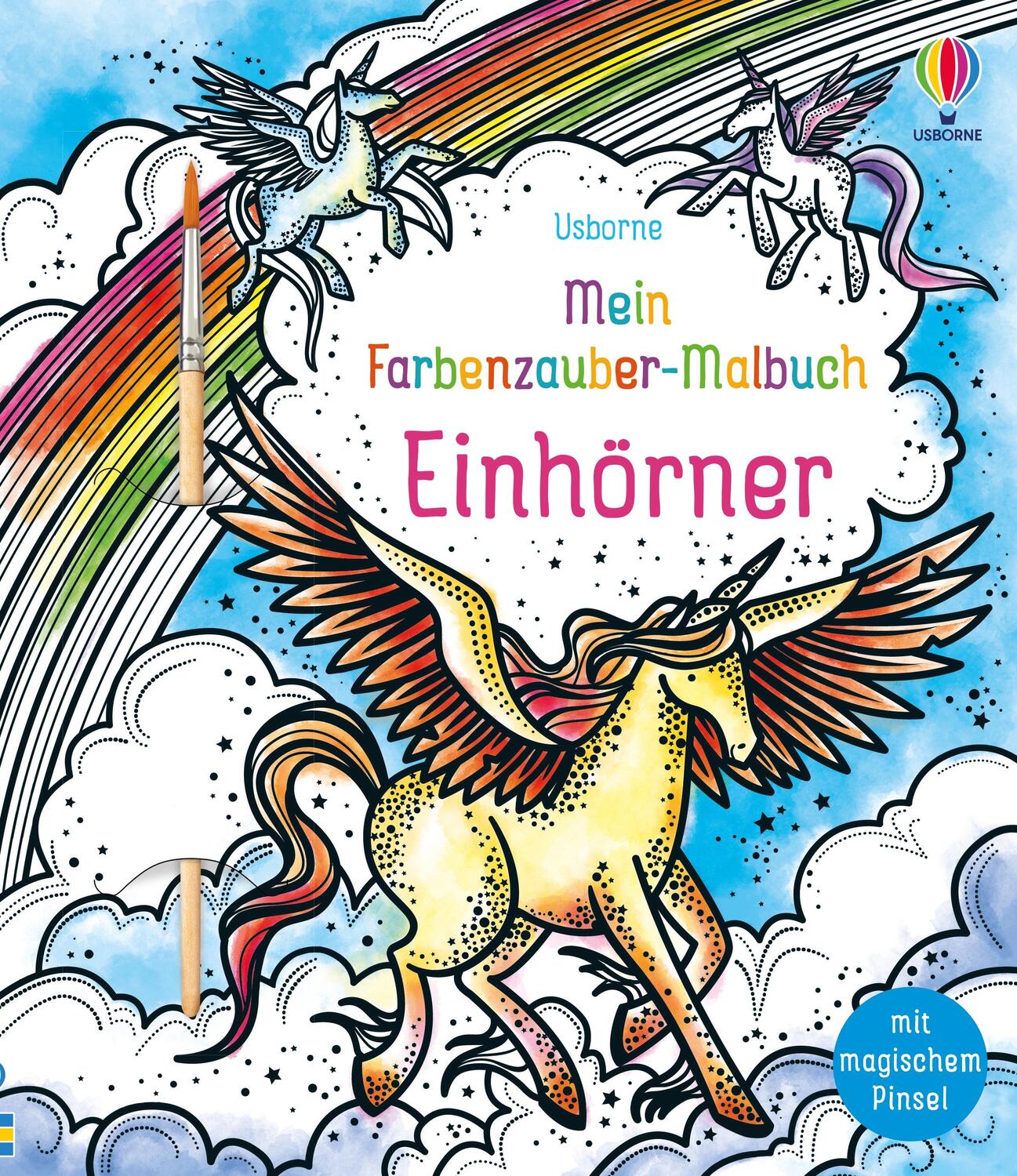 Cover: 9781035700189 | Mein Farbenzauber-Malbuch: Einhörner | Fiona Watt | Taschenbuch | 2023
