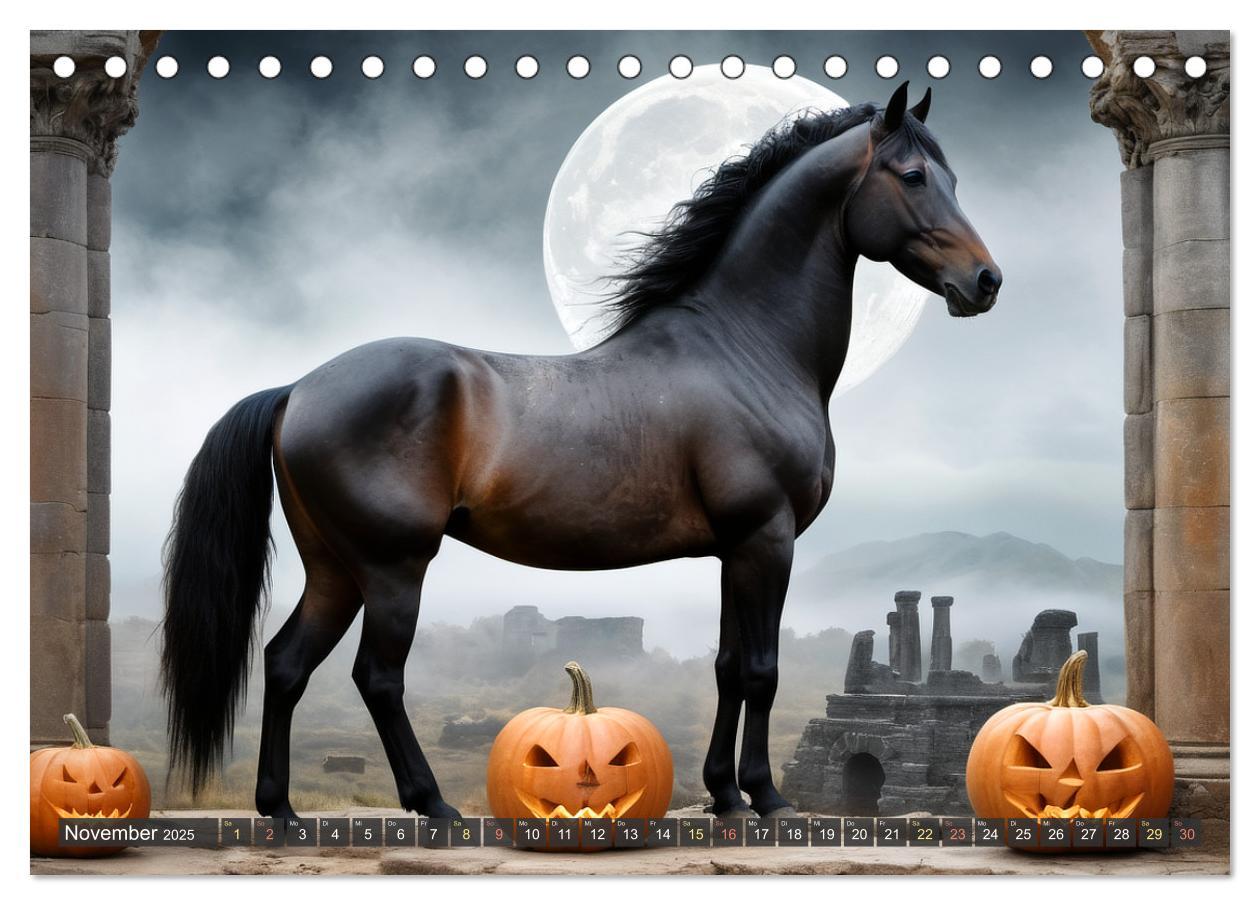 Bild: 9783457171042 | Schöne wilde Mustangs (Tischkalender 2025 DIN A5 quer), CALVENDO...