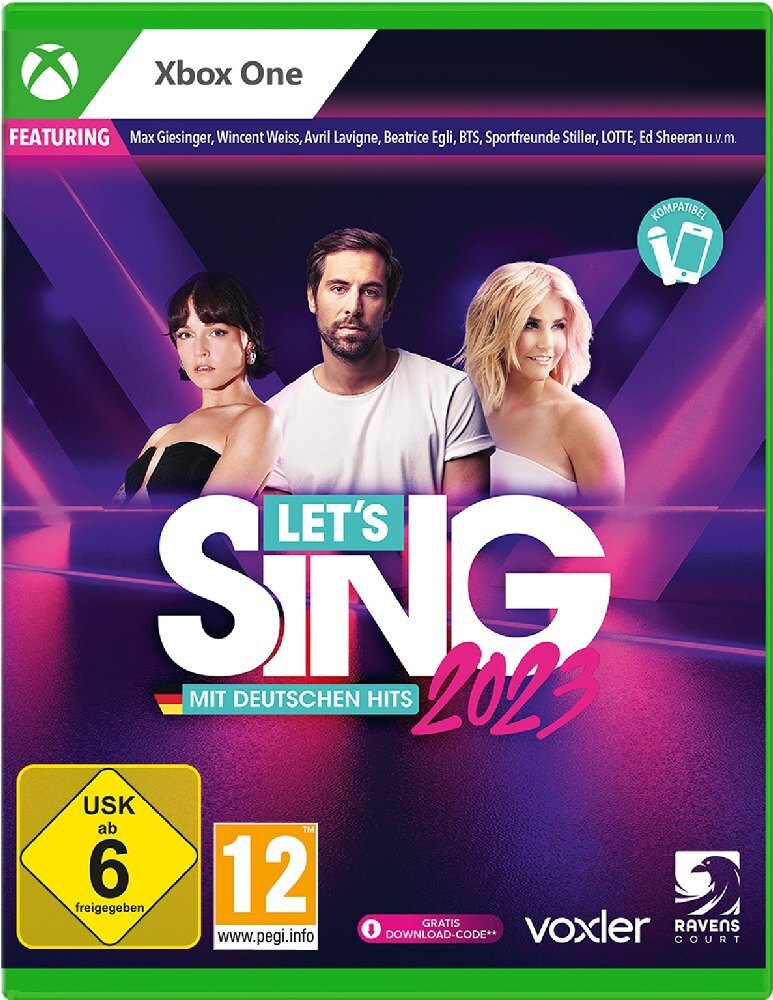 Cover: 4020628639761 | Let's Sing 2023 German Version, 1 Xbox One-Blu-ray Disc | Blu-ray Disc