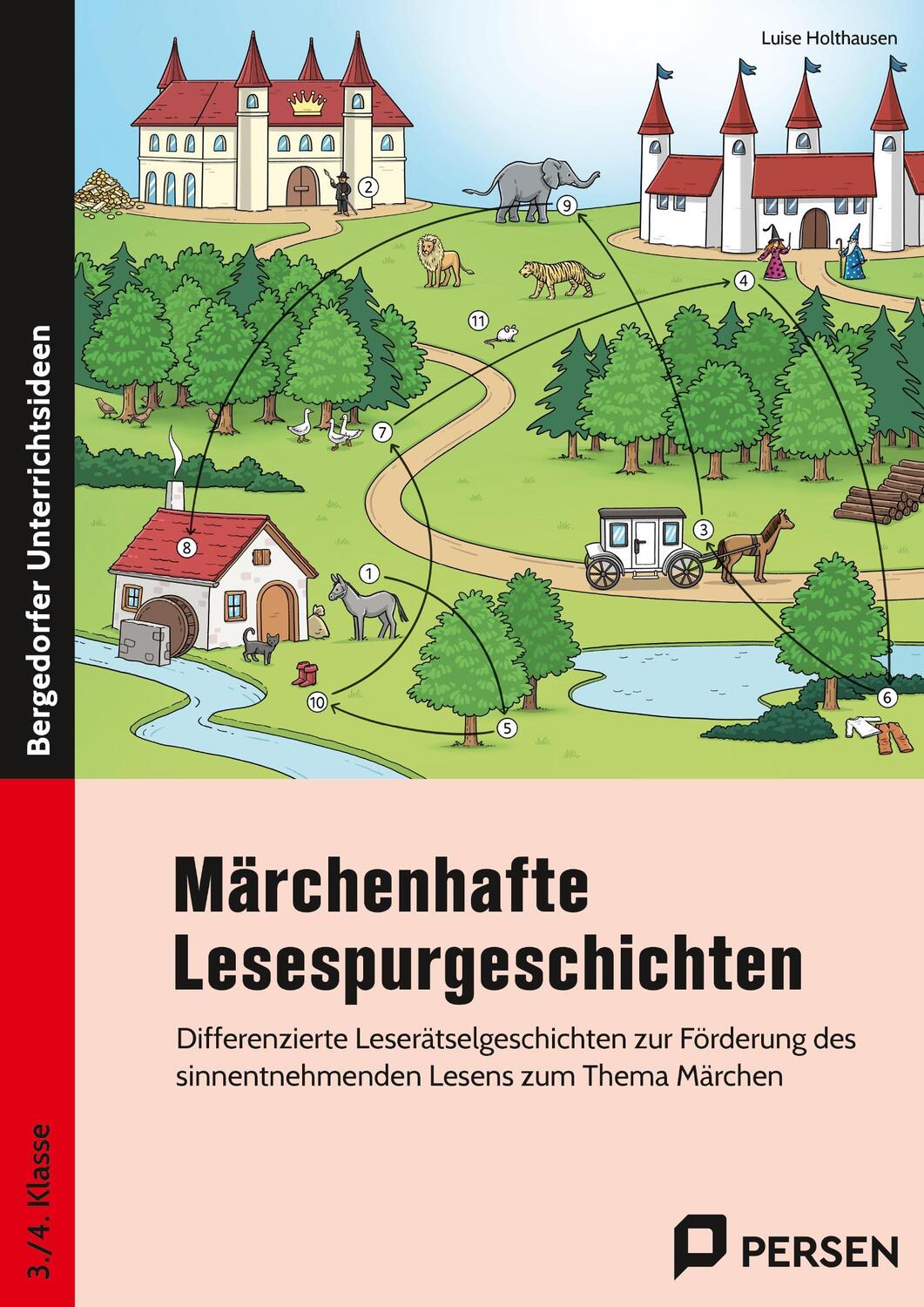 Cover: 9783403210771 | Märchenhafte Lesespurgeschichten | Luise Holthausen | Broschüre | 2022