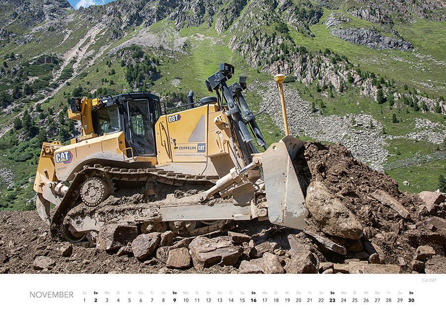 Bild: 9783966648073 | Baumaschinen Kalender 2025 | Thomas Wilk | Kalender | 14 S. | Deutsch