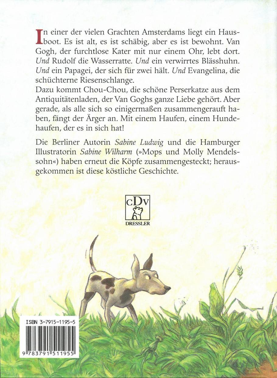 Rückseite: 9783791511955 | Ein Haufen Ärger | Sabine Ludwig | Buch | Dressler | 96 S. | Deutsch