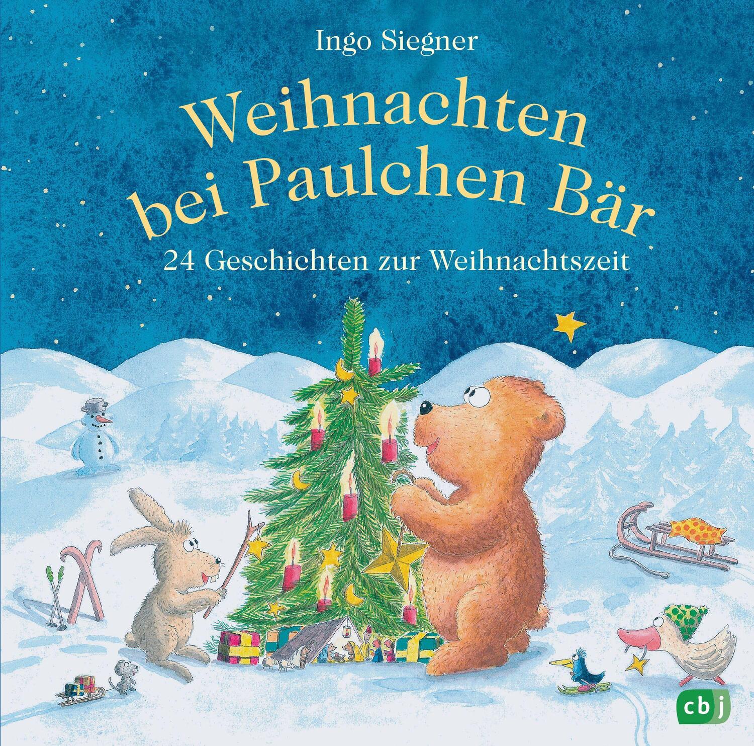 Cover: 9783570171622 | Weihnachten bei Paulchen Bär | 24 Geschichten zur Weihnachtszeit | cbj