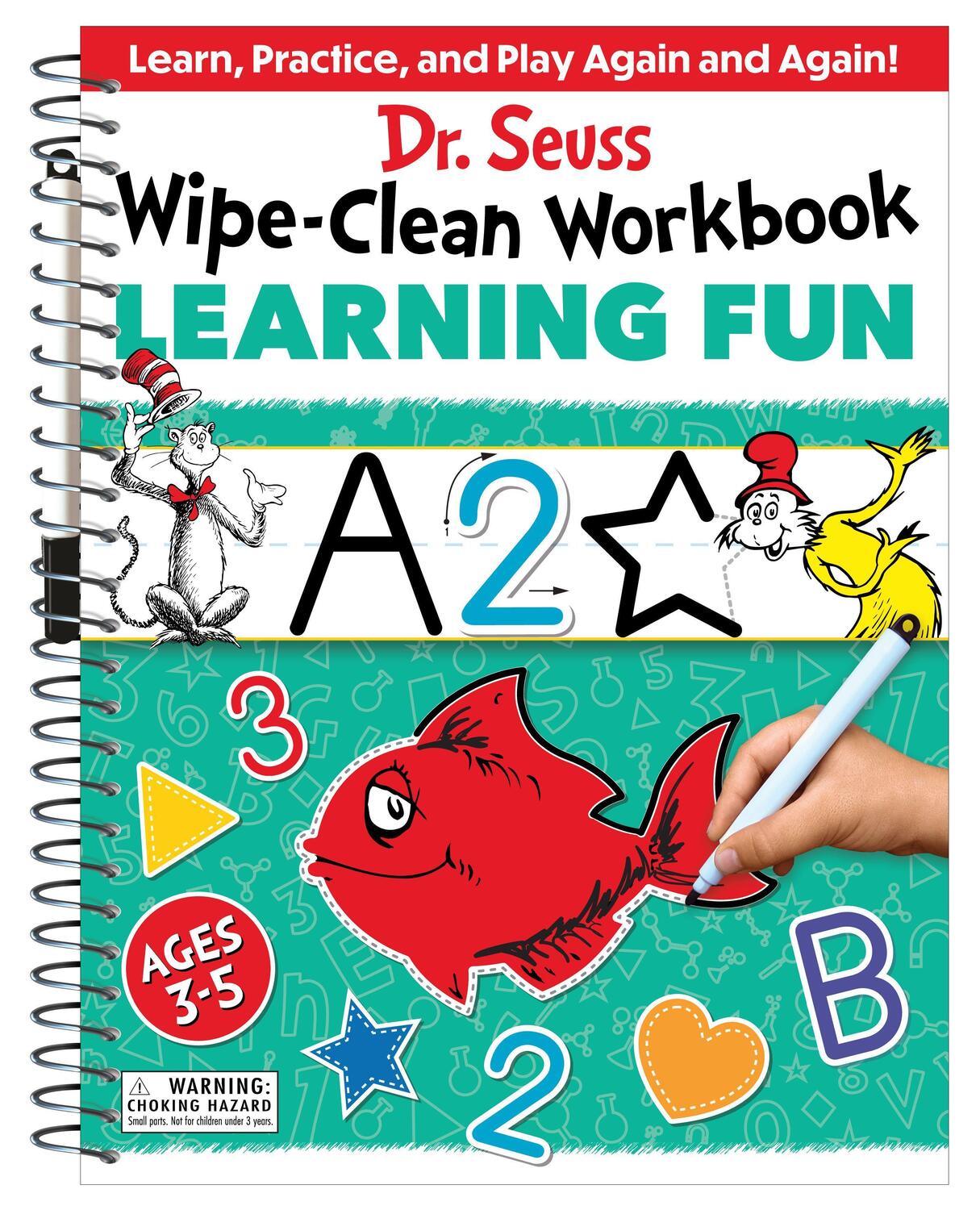 Cover: 9780525572244 | Dr. Seuss Wipe-Clean Workbook: Learning Fun | Dr. Seuss | Taschenbuch