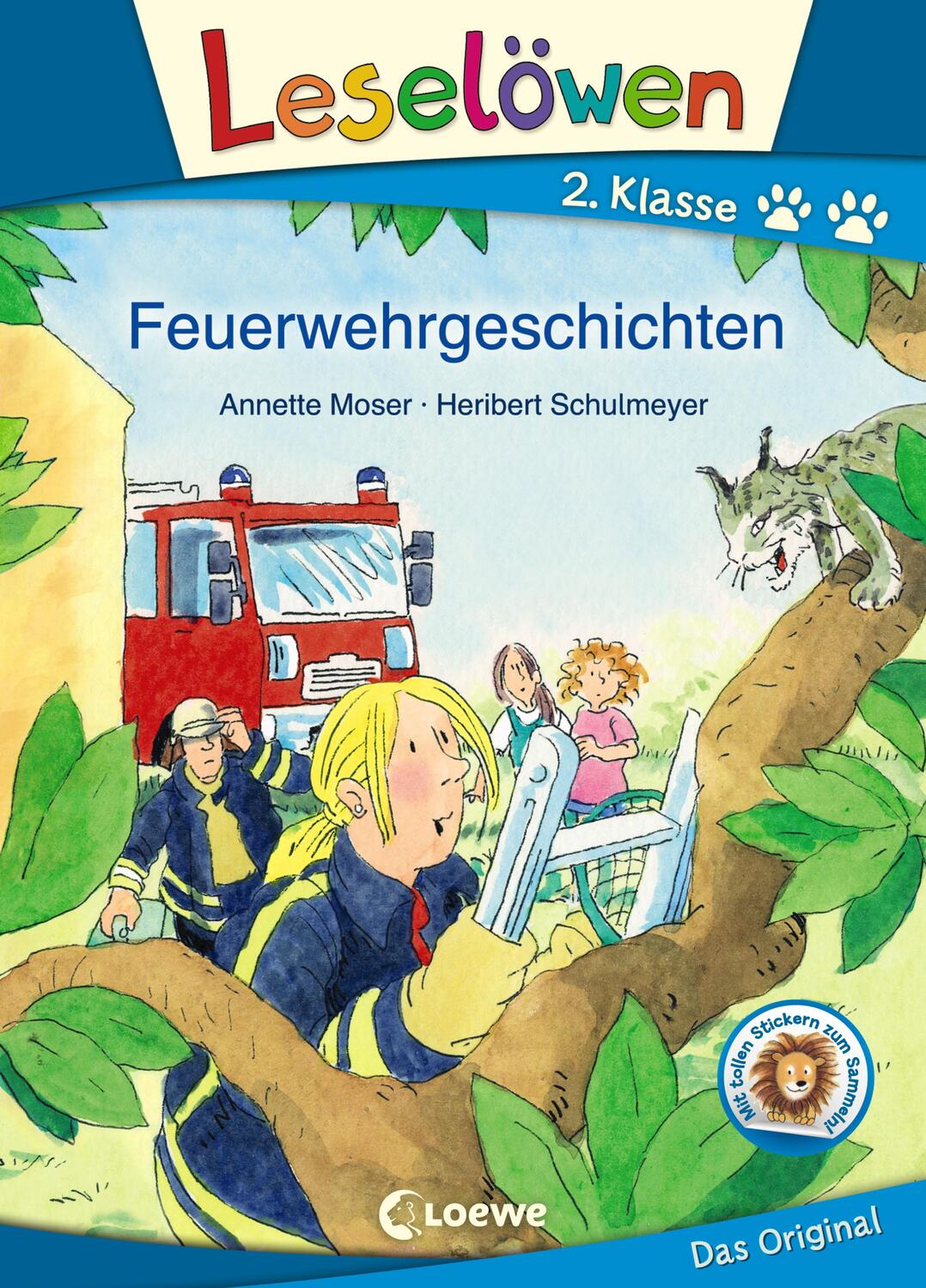 Cover: 9783785585962 | Leselöwen 2. Klasse - Feuerwehrgeschichten | Annette Moser | Buch