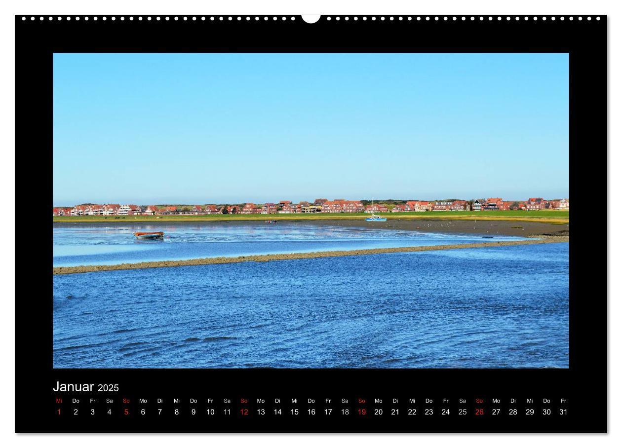 Bild: 9783435492008 | Juist ¿ Insel im Wattenmeer (Wandkalender 2025 DIN A2 quer),...