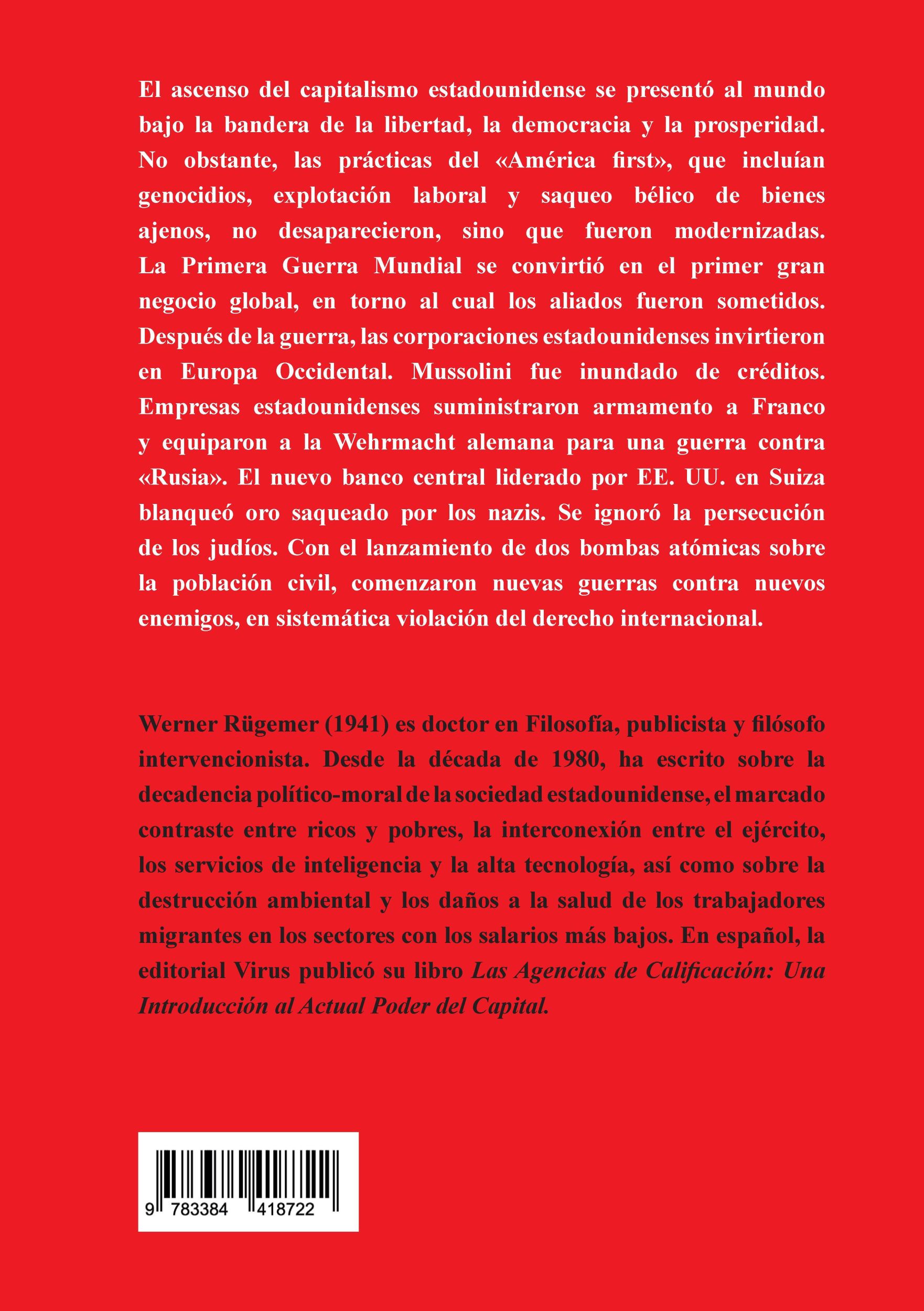 Rückseite: 9783384418722 | Una amistad condenada | Werner Rügemer | Taschenbuch | Spanisch | 2024