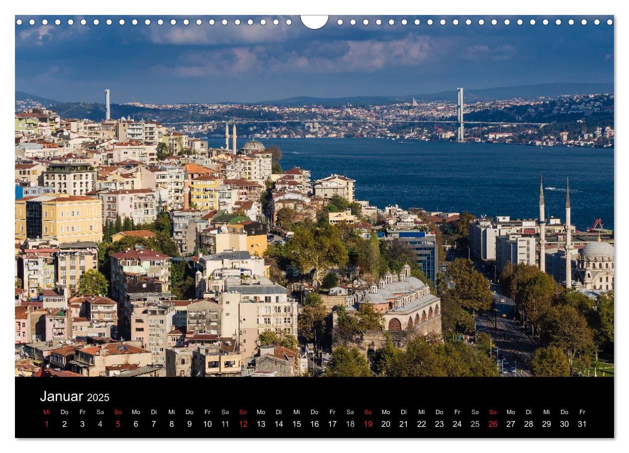 Bild: 9783435716067 | Unterwegs in Istanbul (Wandkalender 2025 DIN A3 quer), CALVENDO...