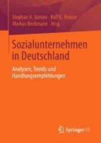 Cover: 9783658010737 | Sozialunternehmen in Deutschland | Stephan A Jansen (u. a.) | Buch