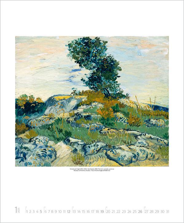 Bild: 9783731875765 | Vincent van Gogh 2025 | Verlag Korsch | Kalender | Spiralbindung