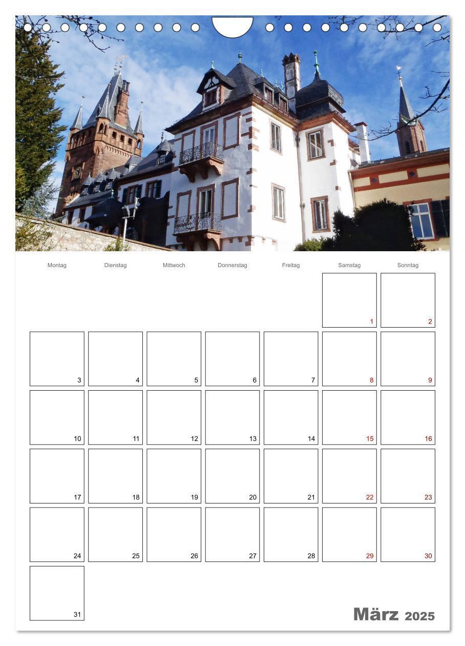 Bild: 9783435975983 | Weinheim an der Bergstraße Planer (Wandkalender 2025 DIN A4 hoch),...