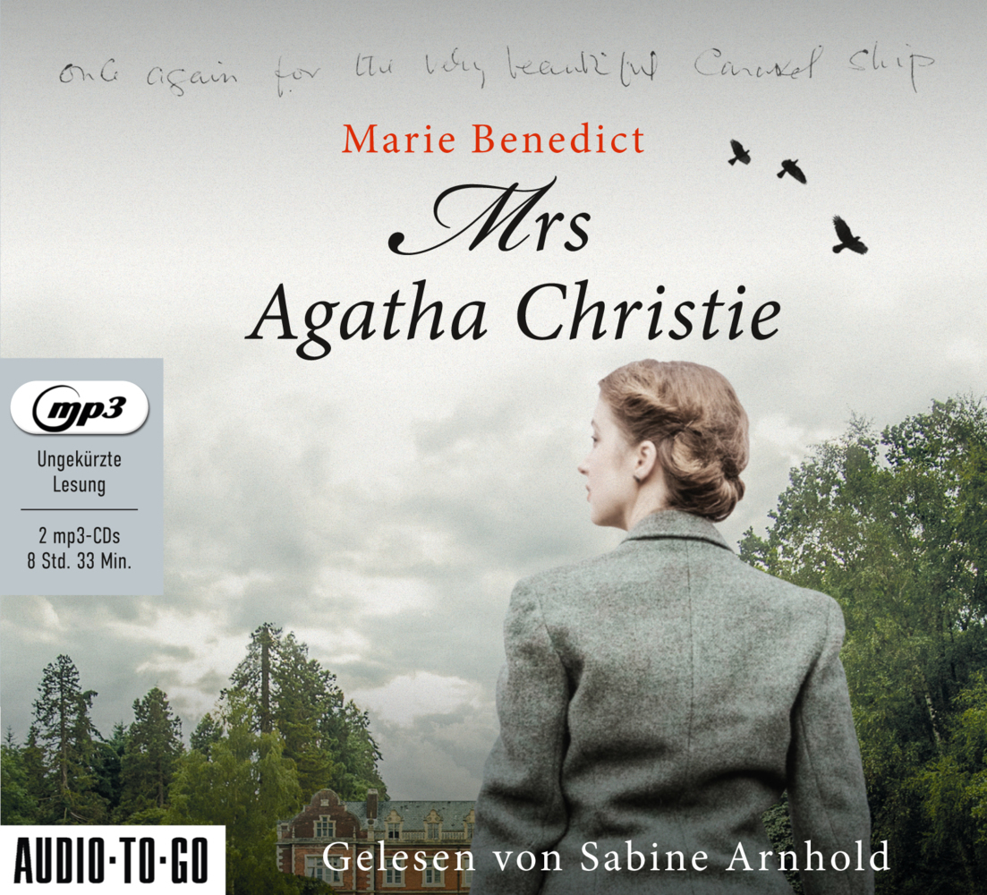 Cover: 9783965190528 | Mrs Agatha Christie, 2 Audio-CD | Marie Benedict | Audio-CD | Deutsch