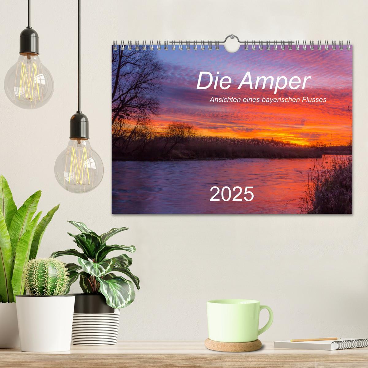 Bild: 9783435432455 | Die Amper - Ansichten eines bayerischen Flusses (Wandkalender 2025...