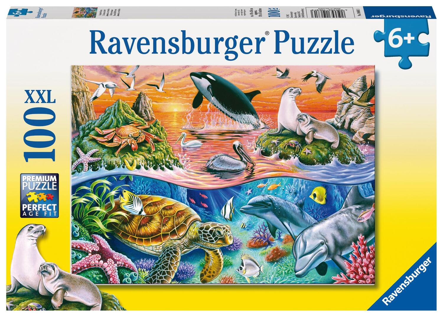 Cover: 4005556106813 | Bunter Ozean. Puzzle 100 Teile XXL | Spiel | Deutsch | 2012