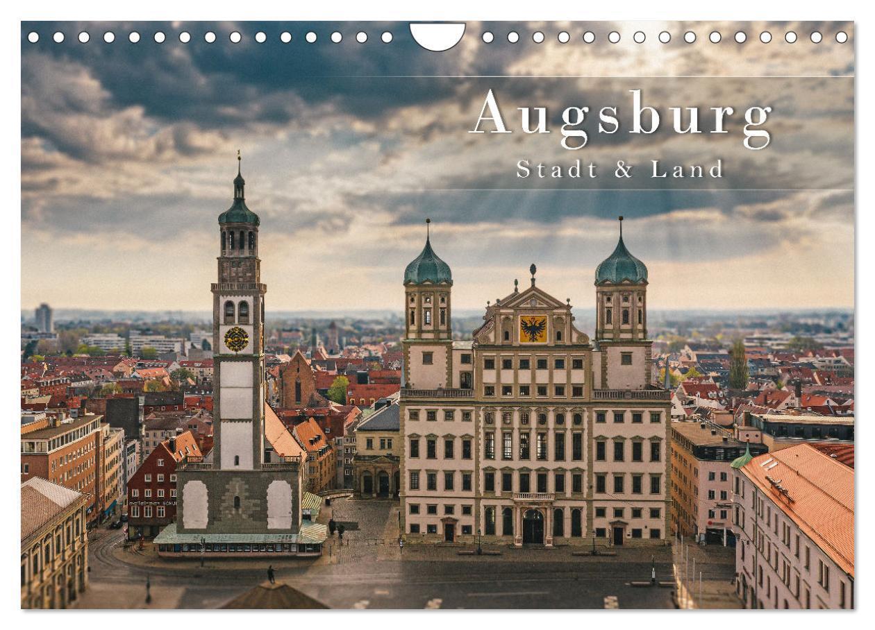 Cover: 9783675774322 | Augsburg - Stadt und Land (Wandkalender 2024 DIN A4 quer), CALVENDO...