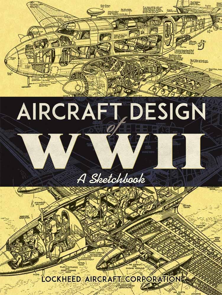 Cover: 9780486814209 | Aircraft Design of WWII | A Sketchbook | Lockheed Aircraft Corporation