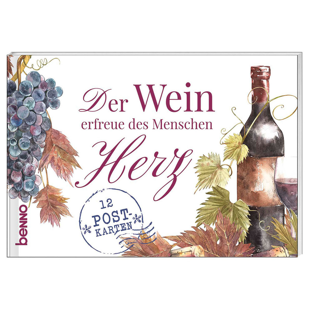 Cover: 9783746255774 | Der Wein erfreue des Menschen Herz, 12 Postkarten | Postkartenbuch