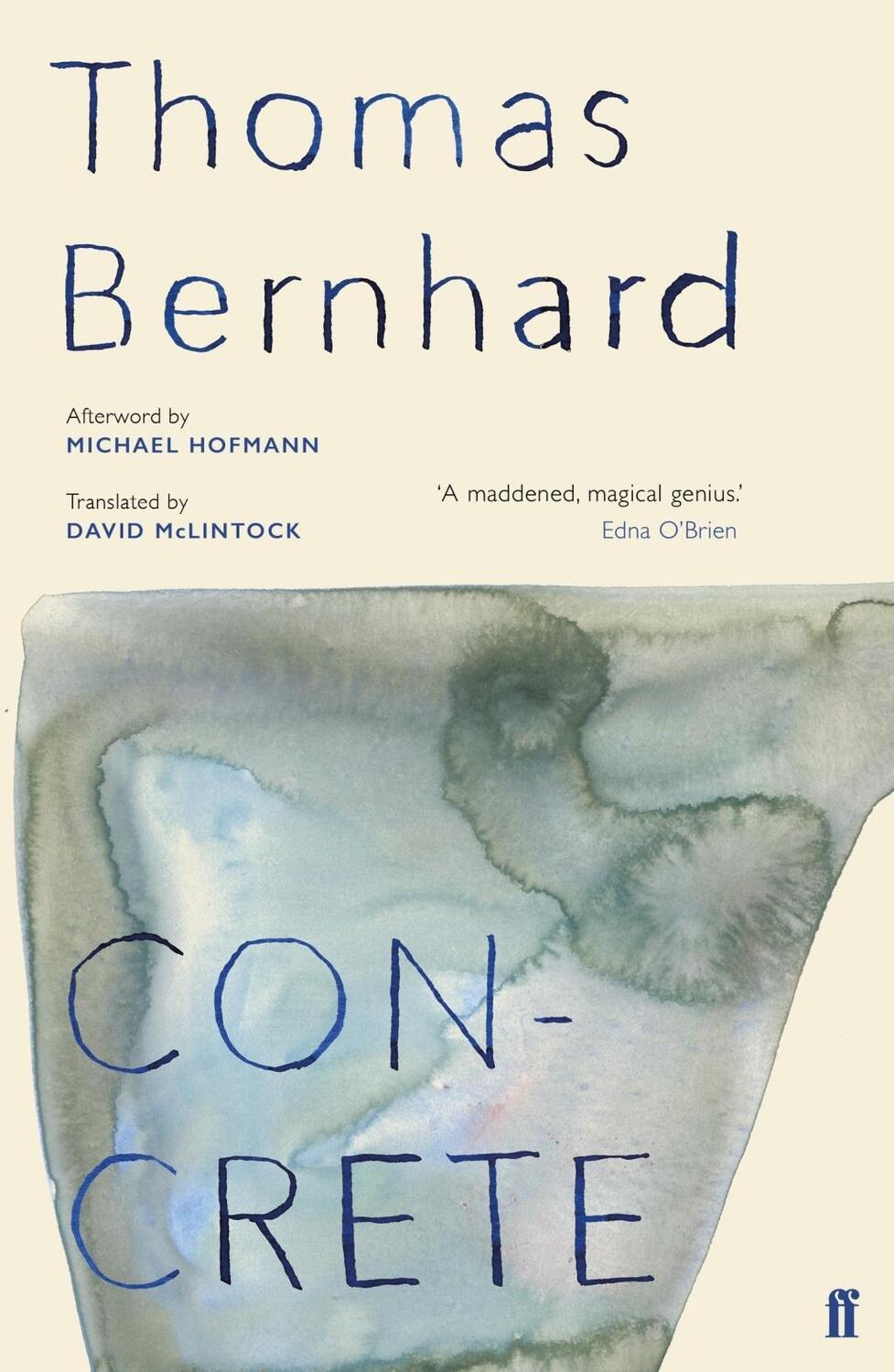 Cover: 9780571349951 | Concrete | Thomas Bernhard | Taschenbuch | Kartoniert / Broschiert
