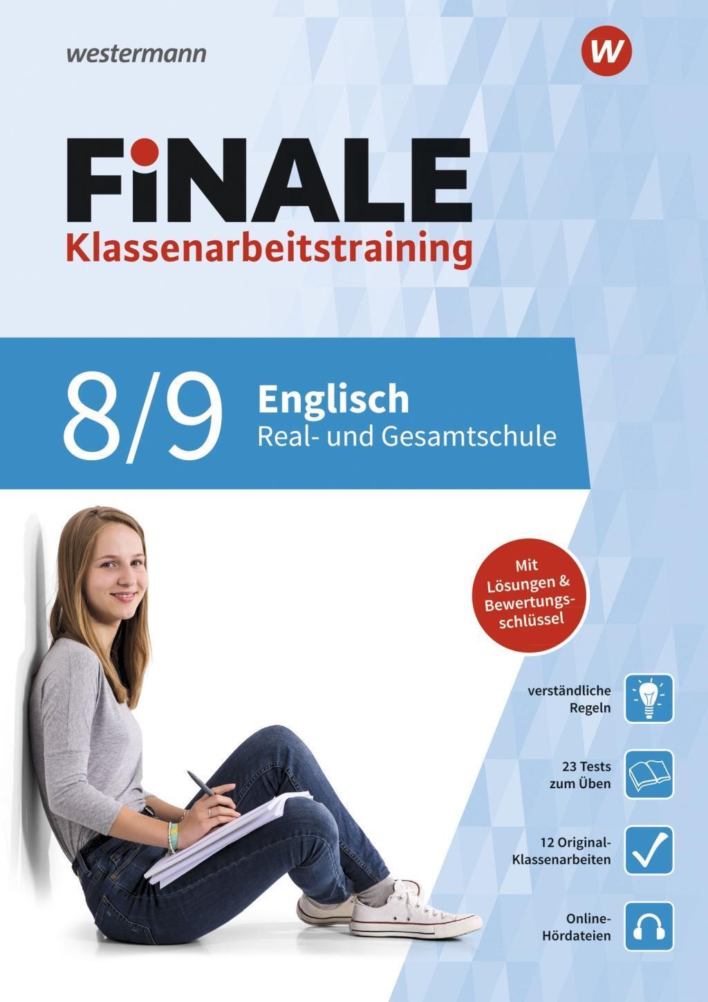 Cover: 9783742600790 | FiNALE Klassenarbeitstraining. Englisch 8 / 9 mit Online-Hördateien