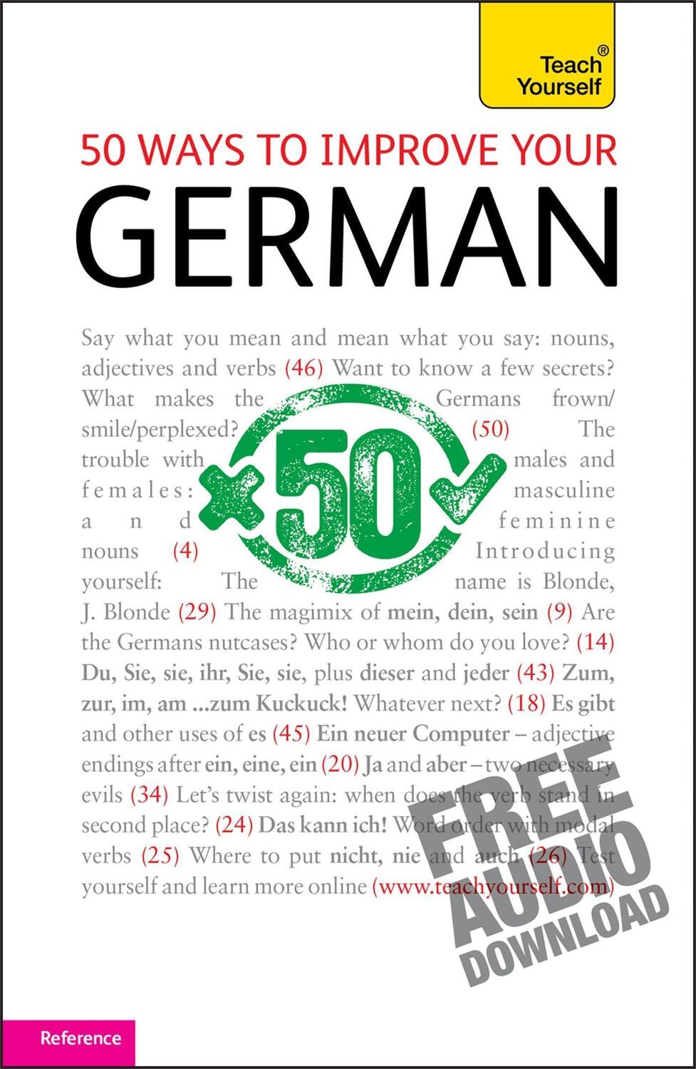 Cover: 9781444110654 | 50 Ways to Improve Your German | Sieglinde Klovekorn-Ward | Buch