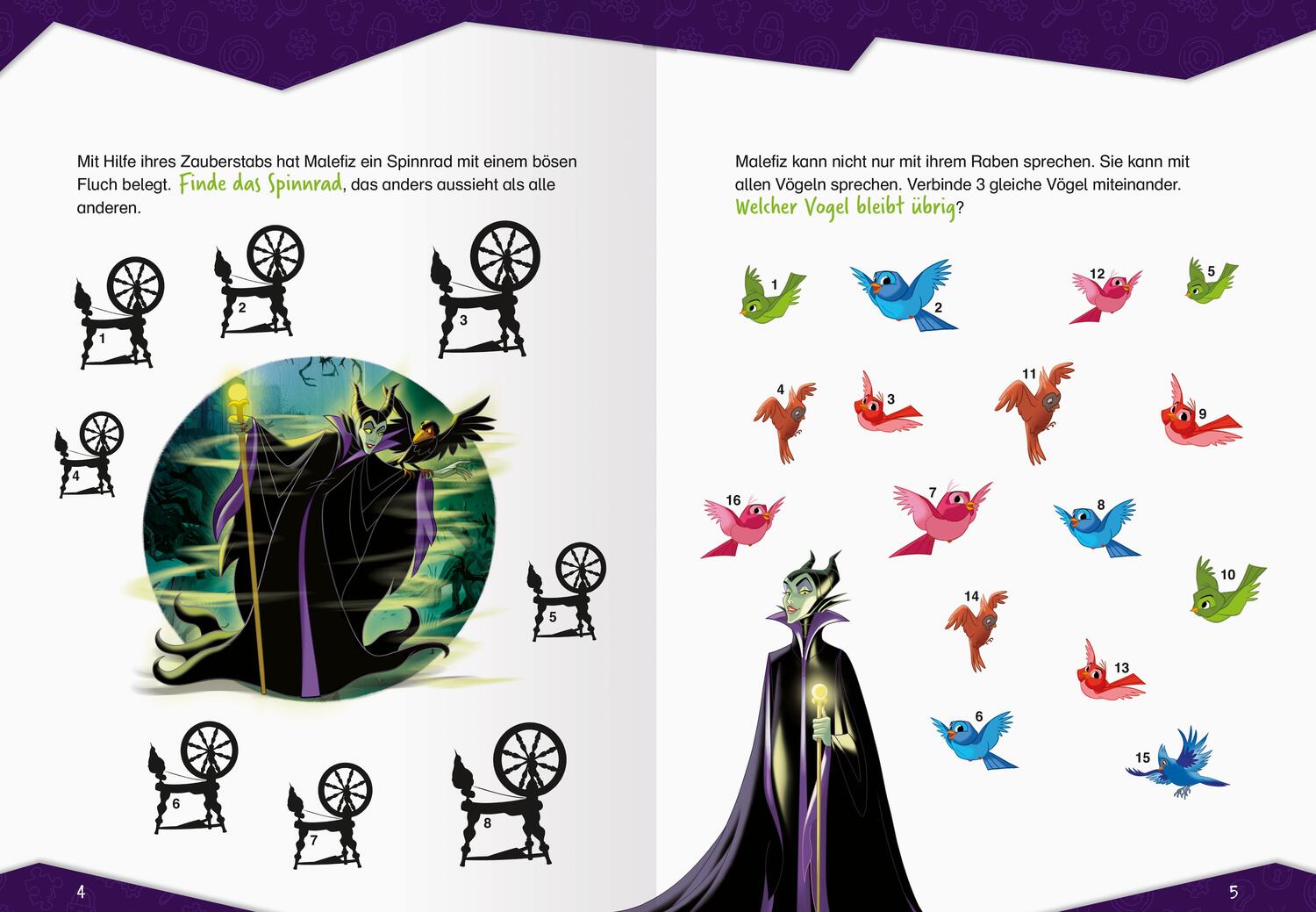 Bild: 9783473489336 | Ravensburger Disney Villains: Fiese Rätsel mit Maleficent -...