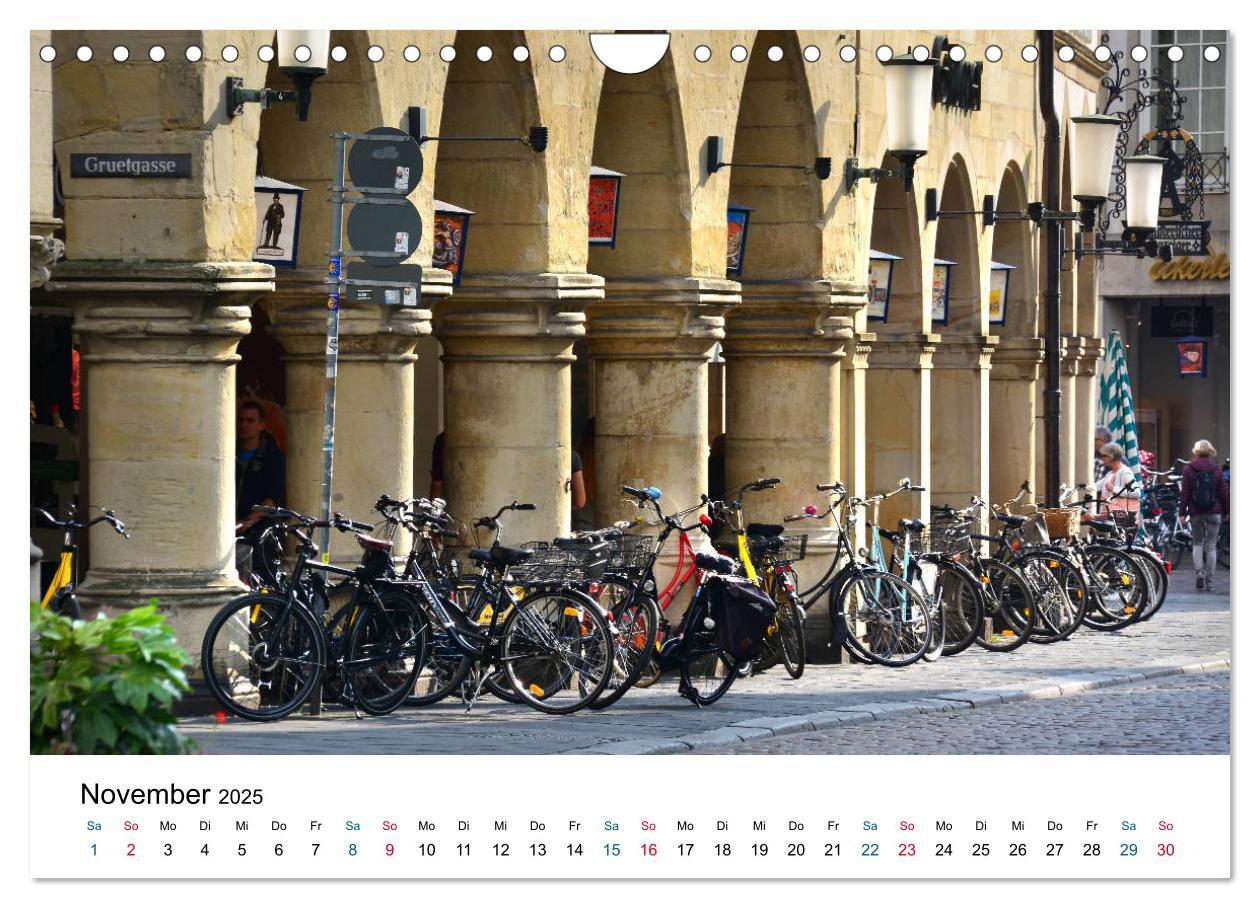 Bild: 9783435315758 | Münster - die liebenswerte Fahrradstadt (Wandkalender 2025 DIN A4...