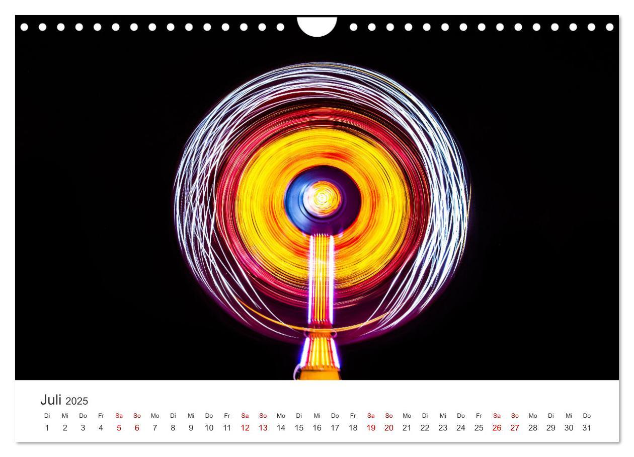 Bild: 9783435351701 | Lightpainting - Malen mit Licht und Zeit (Wandkalender 2025 DIN A4...