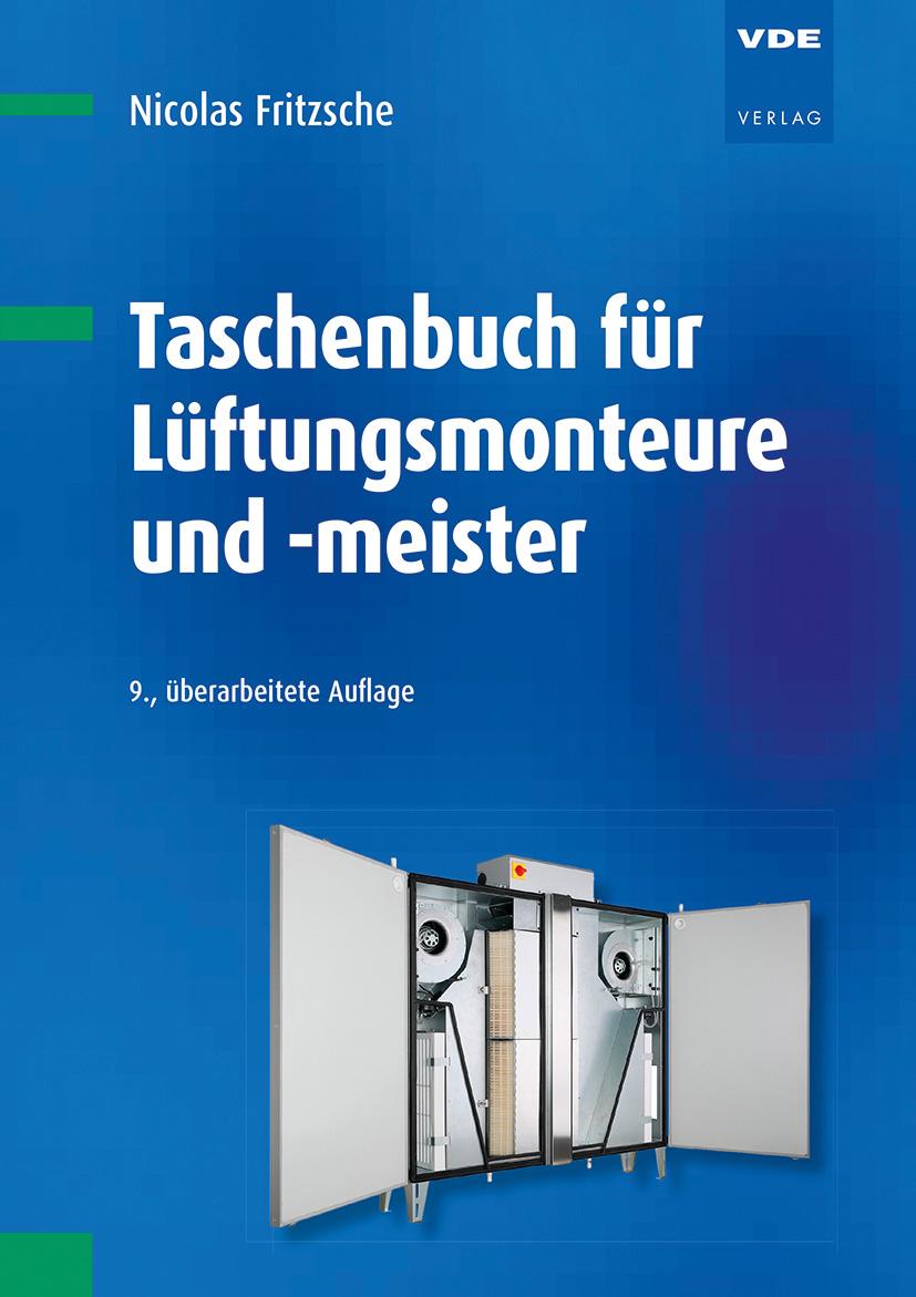 Bild: 9783800756827 | Taschenbuch für Lüftungsmonteure und -meister | Nicolas Fritzsche