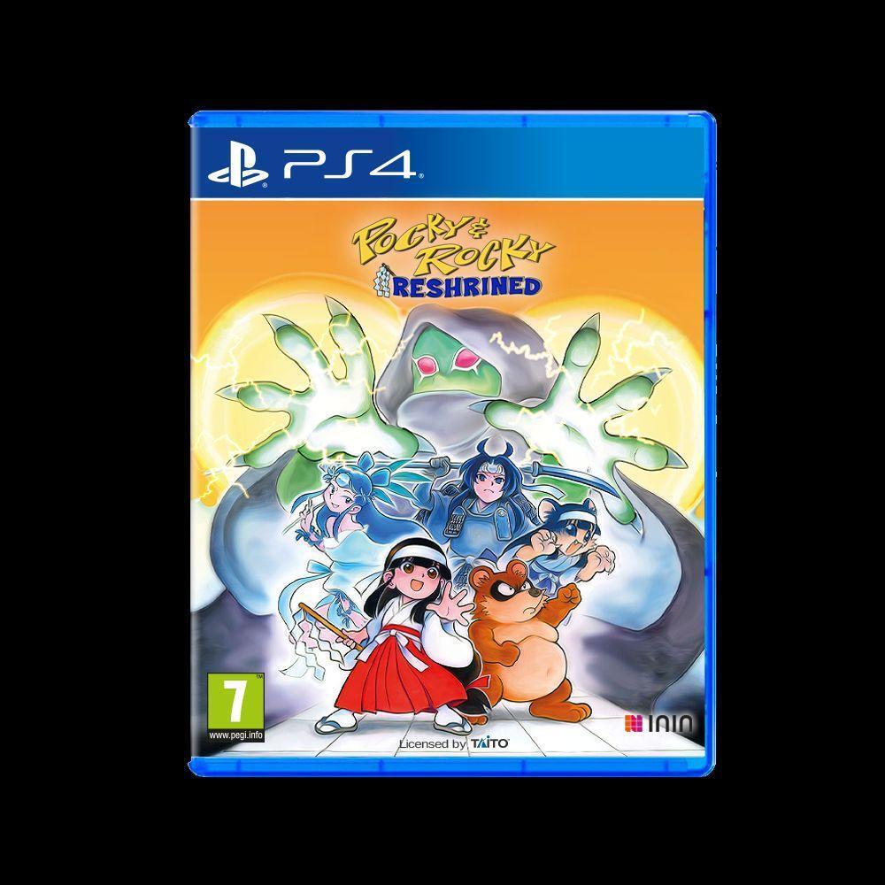 Cover: 4260650743603 | Pocky & Rocky Reshrined (PlayStation PS4) | Blu-ray Disc | Deutsch