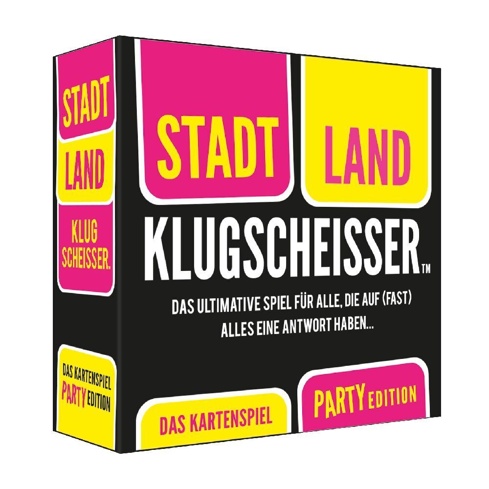 Cover: 7331672430424 | Stadt Land Klugscheisser - Kartenspiel | Spiel | KYL43042 | Deutsch