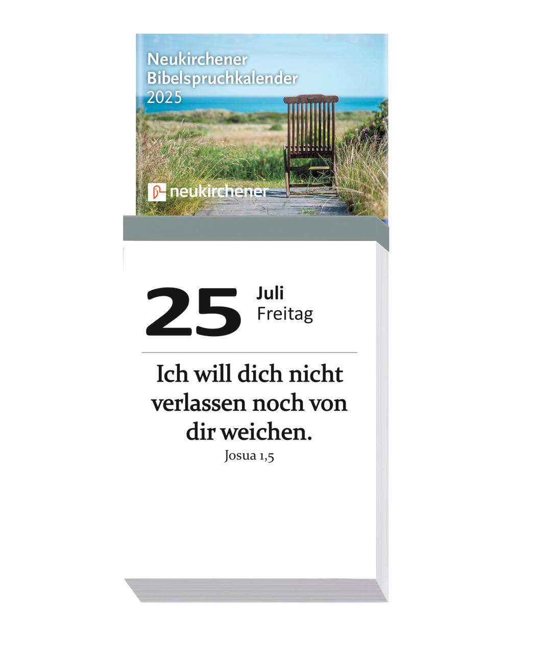 Cover: 9783965360556 | Neukirchener Bibelspruchkalender 2025 | Anna Böck | Kalender | 372 S.