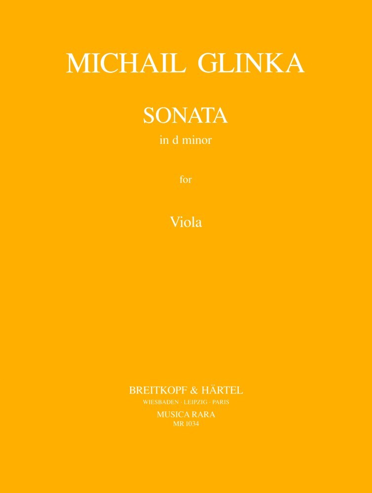 Cover: 9790004480007 | Sonate d-moll | Musica Rara (Breitkopf) | Breitkopf & Härtel
