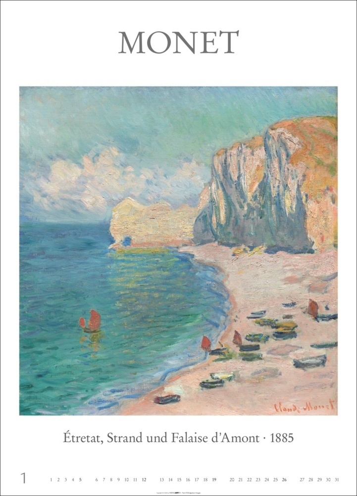 Bild: 9783839901502 | Poster Art Kalender 2025 - Monet Van Gogh Matisse Kandinsky | Kalender