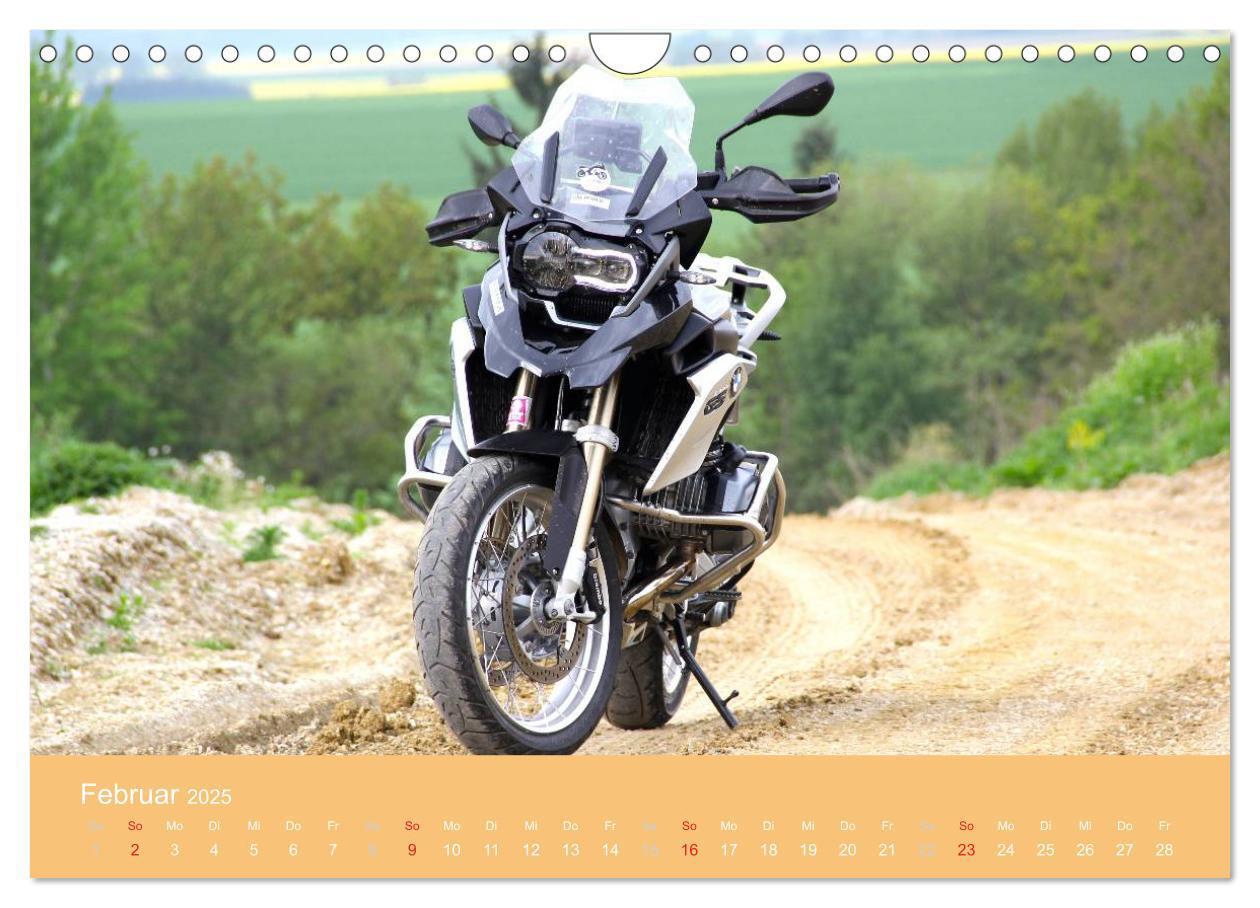 Bild: 9783435521913 | Freude an - Spaß mit der BMW GS (Wandkalender 2025 DIN A4 quer),...