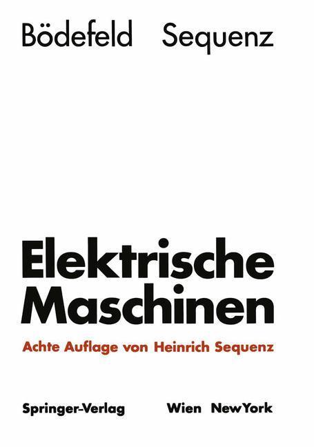 Cover: 9783709175729 | Elektrische Maschinen | Eine Einführung in die Grundlagen | Buch