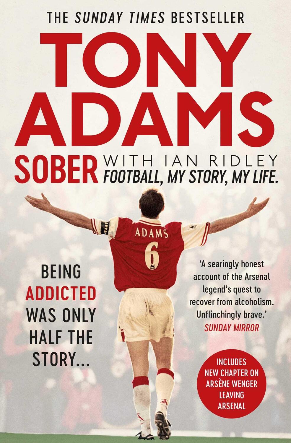Cover: 9781471156755 | Sober | Football. My Story. My Life. | Tony Adams | Taschenbuch | 2018