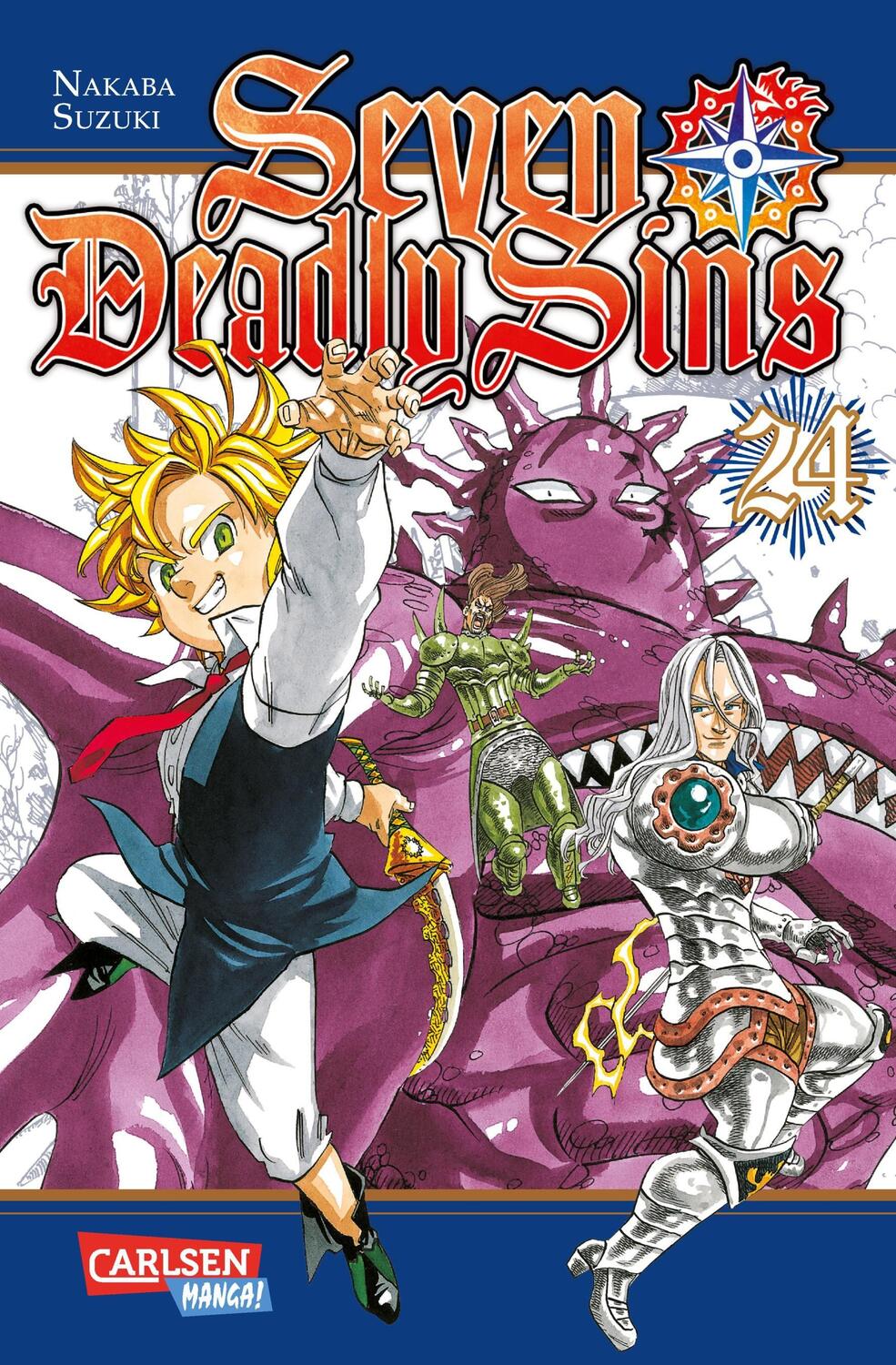 Cover: 9783551734945 | Seven Deadly Sins 24 | Mittelalterliche Fantasy-Action mit Witz | Buch