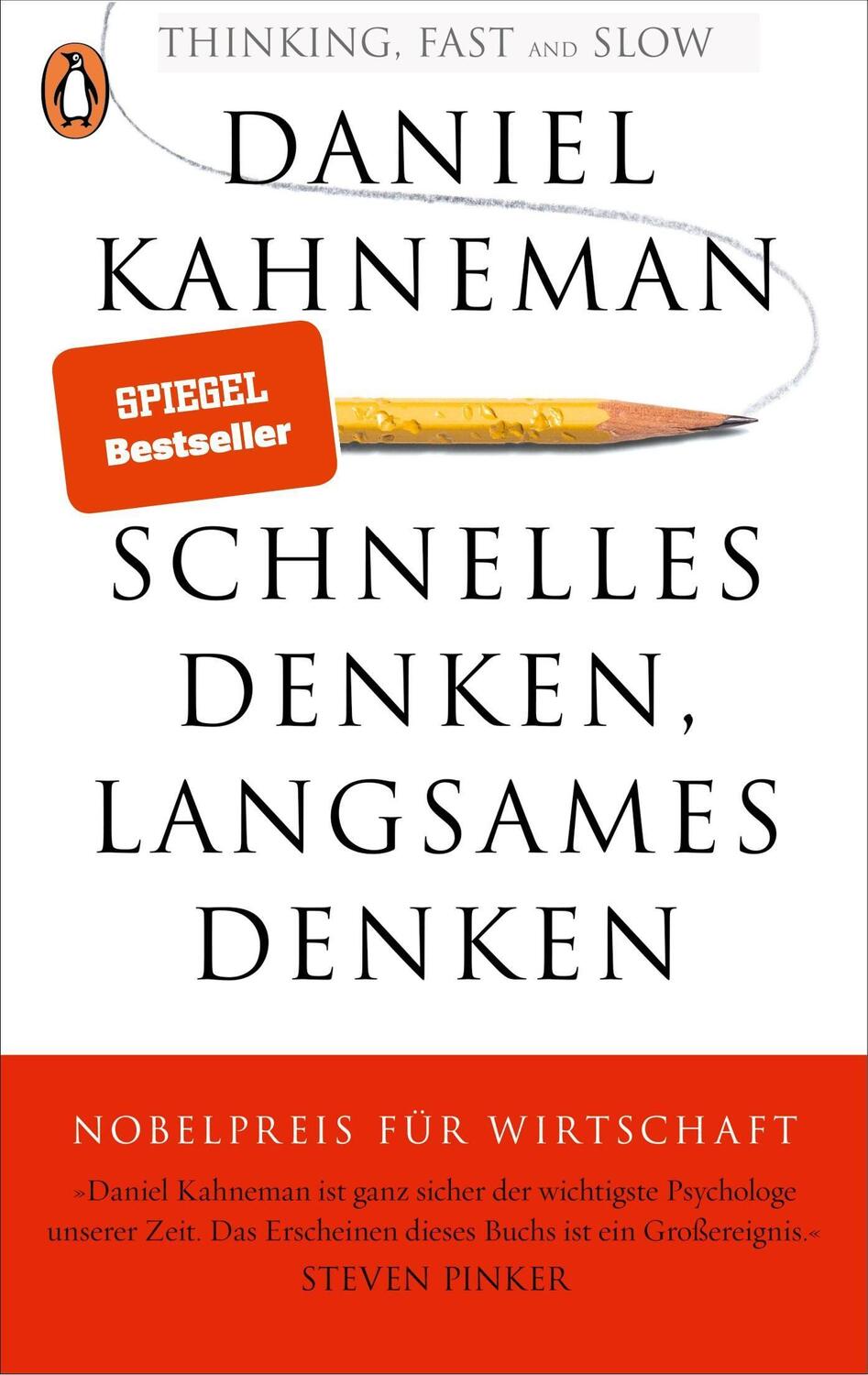 Cover: 9783328100348 | Schnelles Denken, langsames Denken | Daniel Kahneman | Taschenbuch