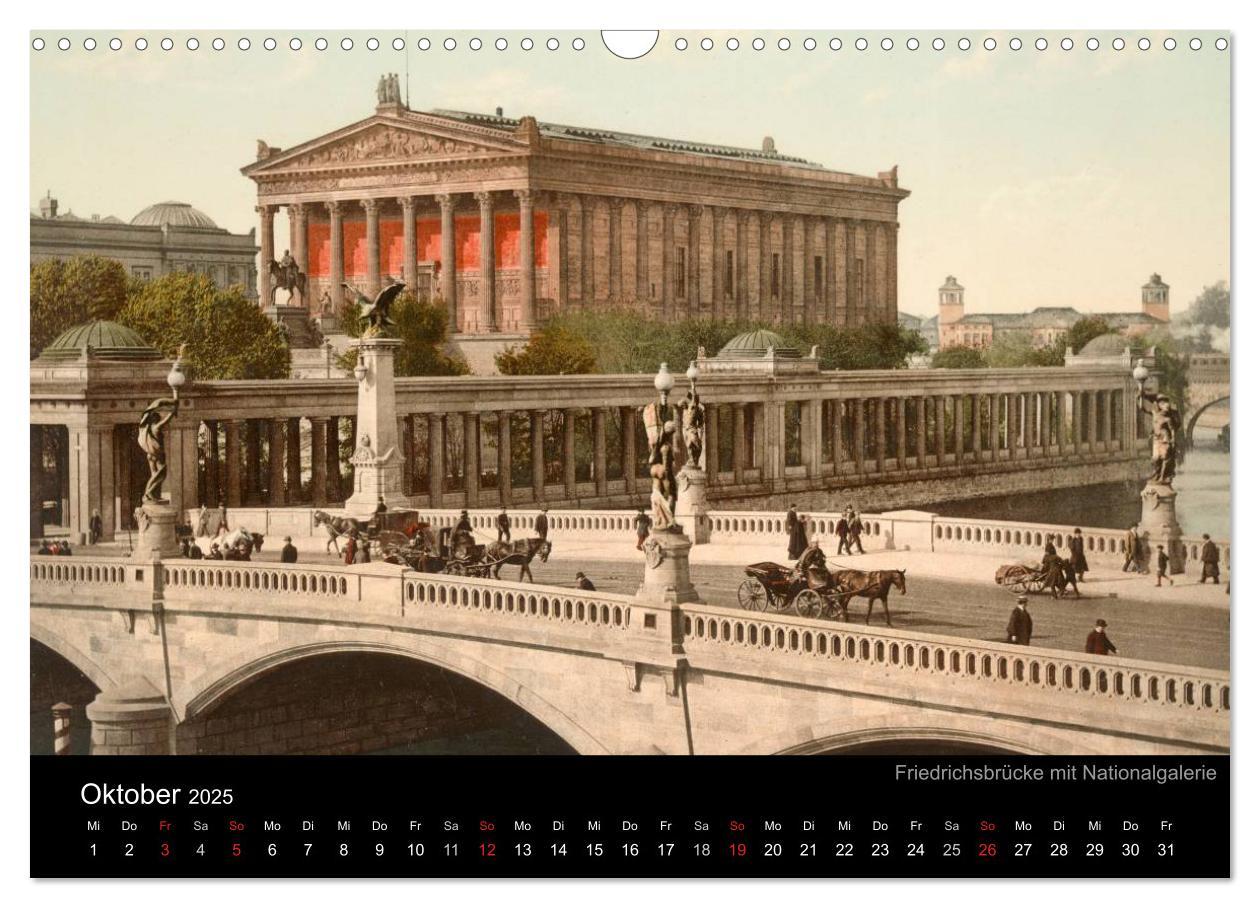 Bild: 9783435820719 | Berlin um 1900 (Wandkalender 2025 DIN A3 quer), CALVENDO...