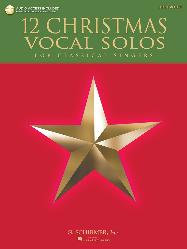Cover: 884088600303 | 12 Christmas Vocal Solos | For Classical Singers | Vocal | Buch + CD